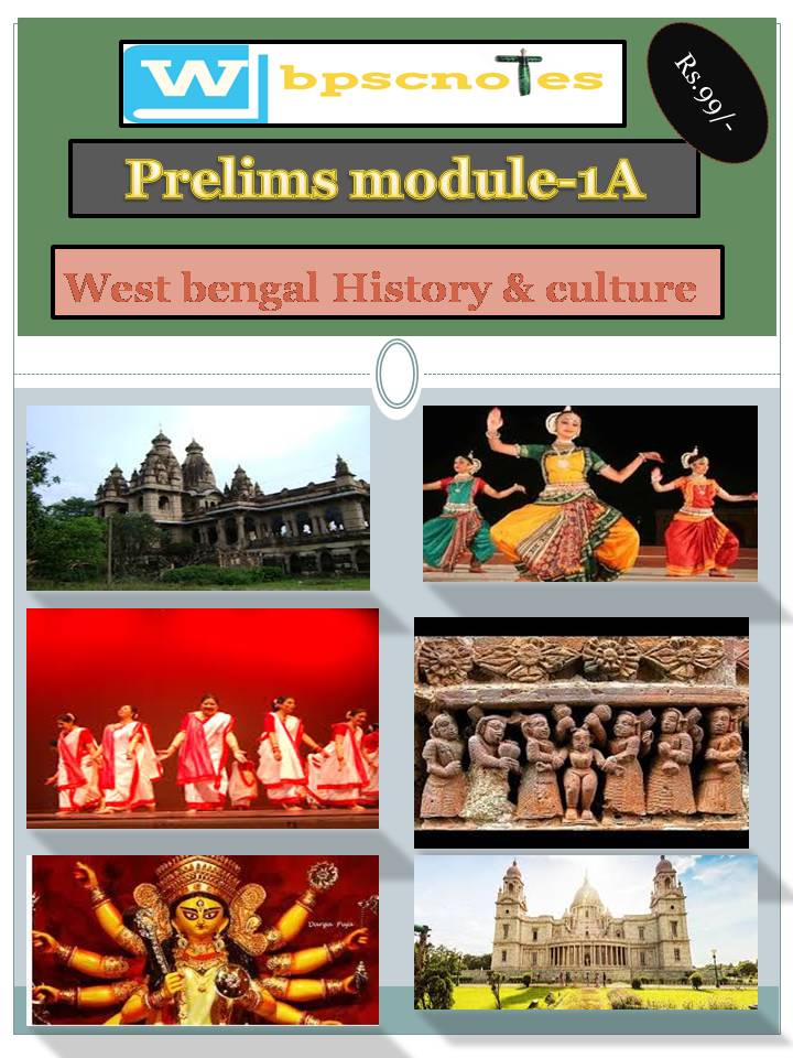 History and Culture of West Bengal - WBPSC Exam Notes